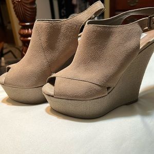 Steve Madden Open Toe Platform Women Shoes